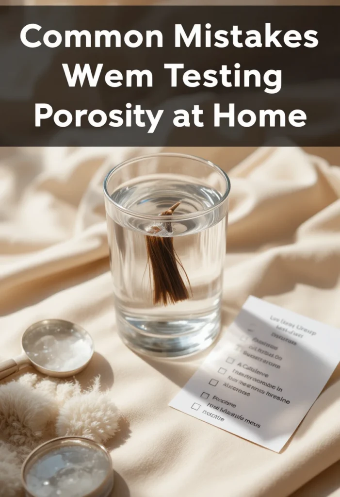 Common Mistakes When Testing Porosity at Home