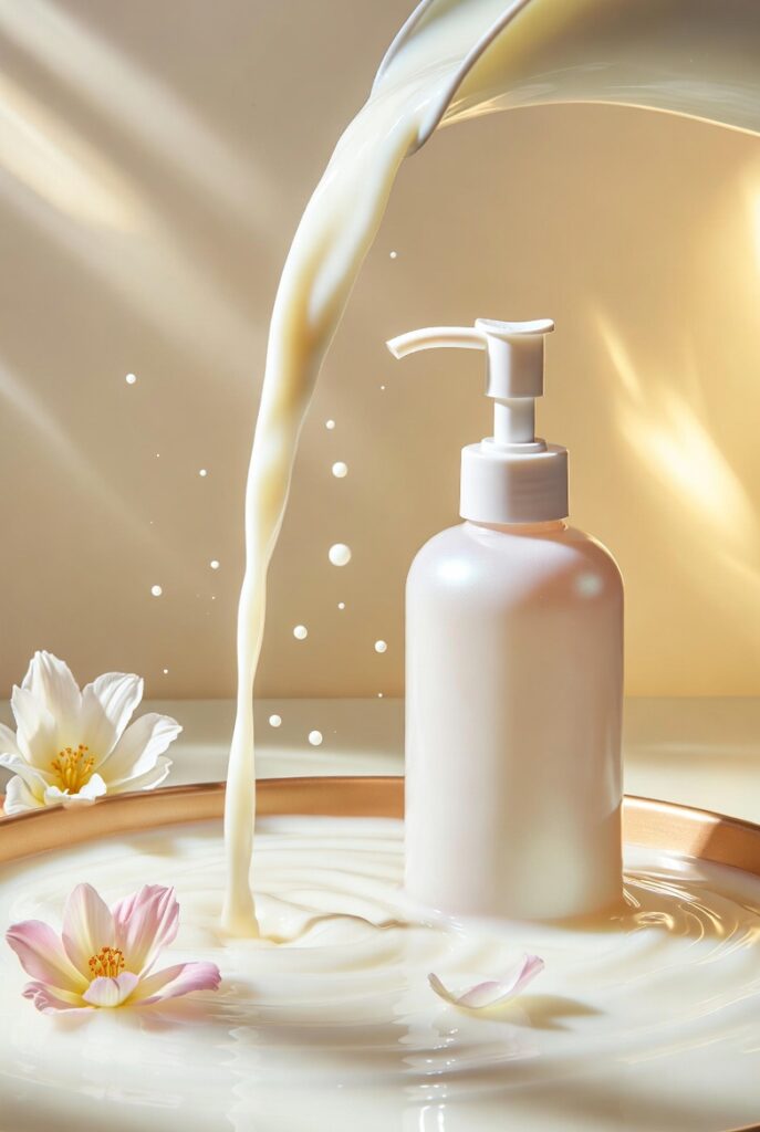 9. Milk Face Wash for Glowing Skin and Soft Texture