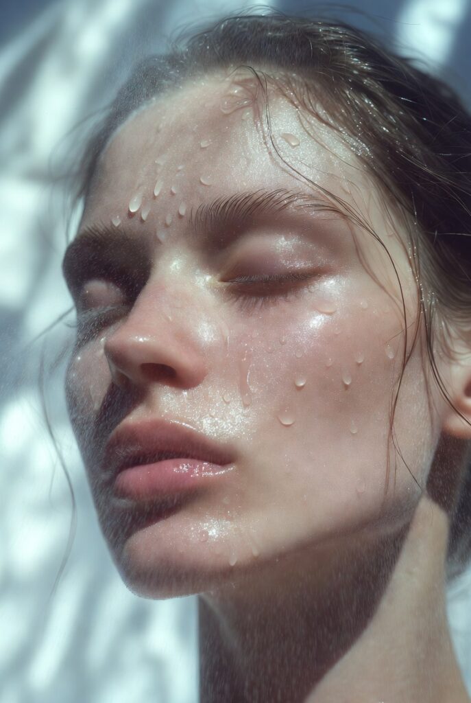 9. Glass Skin With Facial Mist Between Layers