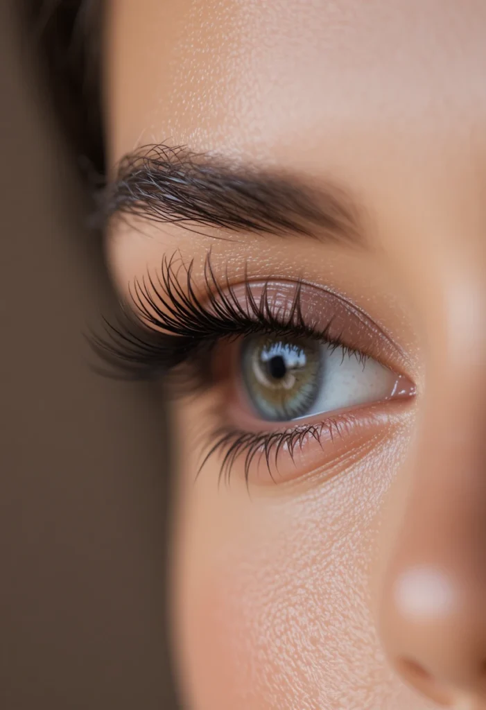 9. Ombre Lashes: Seamless Gradient from Dark to Light