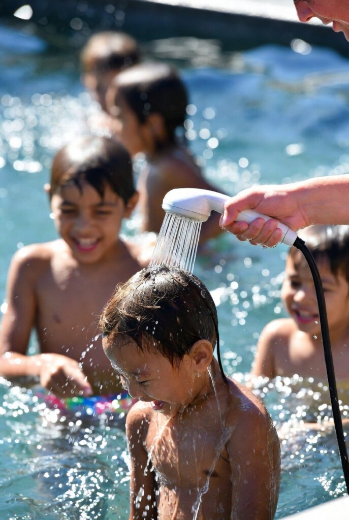 9. Wash Off Sweat and Chlorine Right After Activity