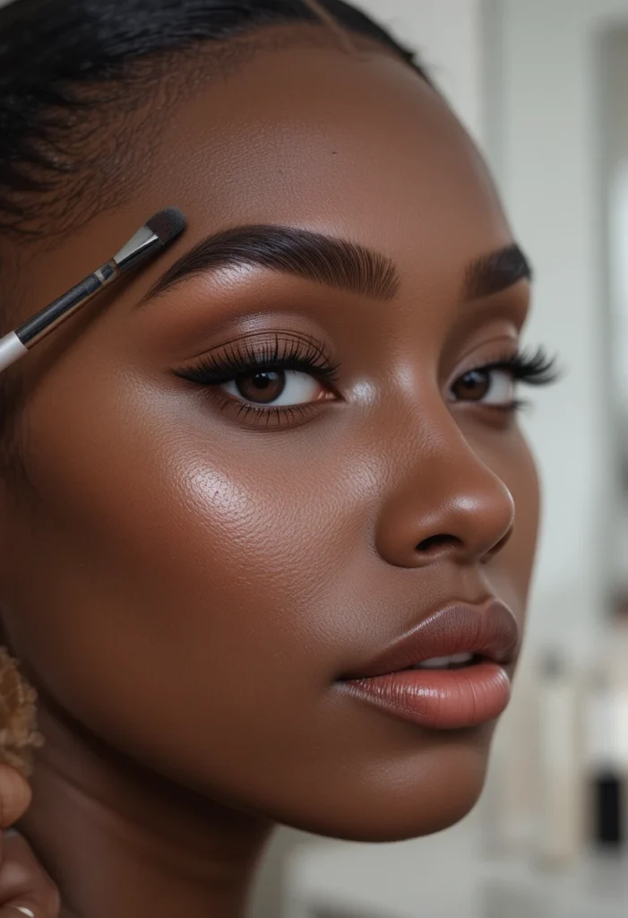 9. Eyebrow Filling That Frames Without Overpowering