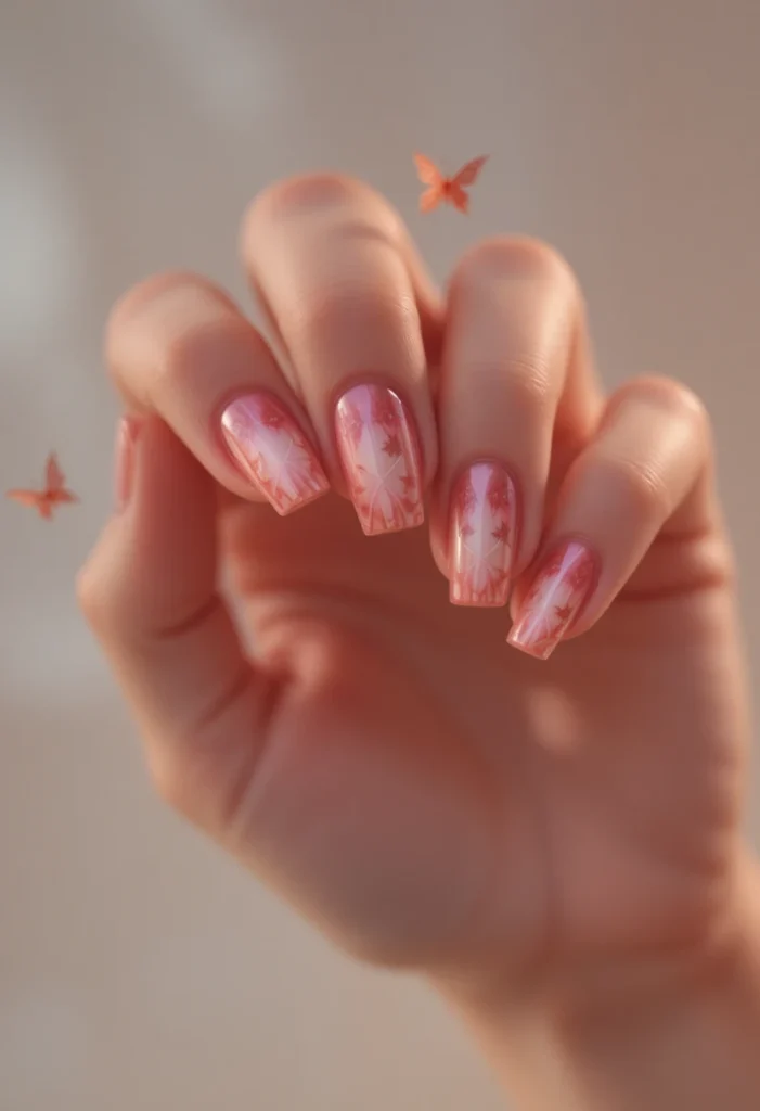 Creating Ombre Backgrounds Behind Wings