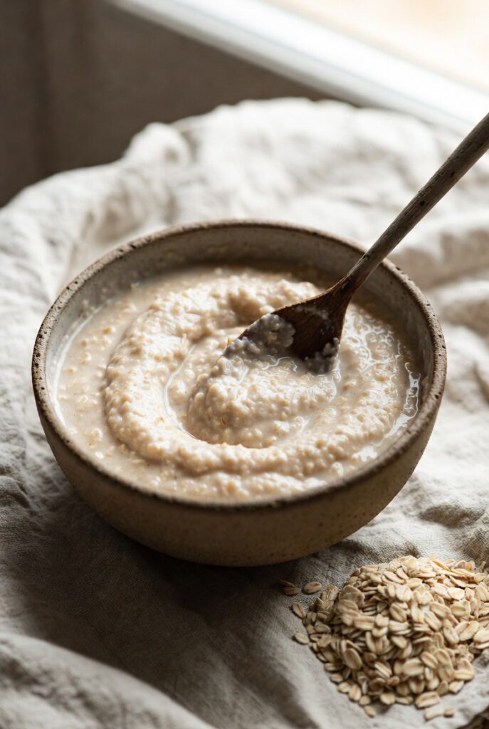 10. Mix Oatmeal with Water for an Instant Calming Mask