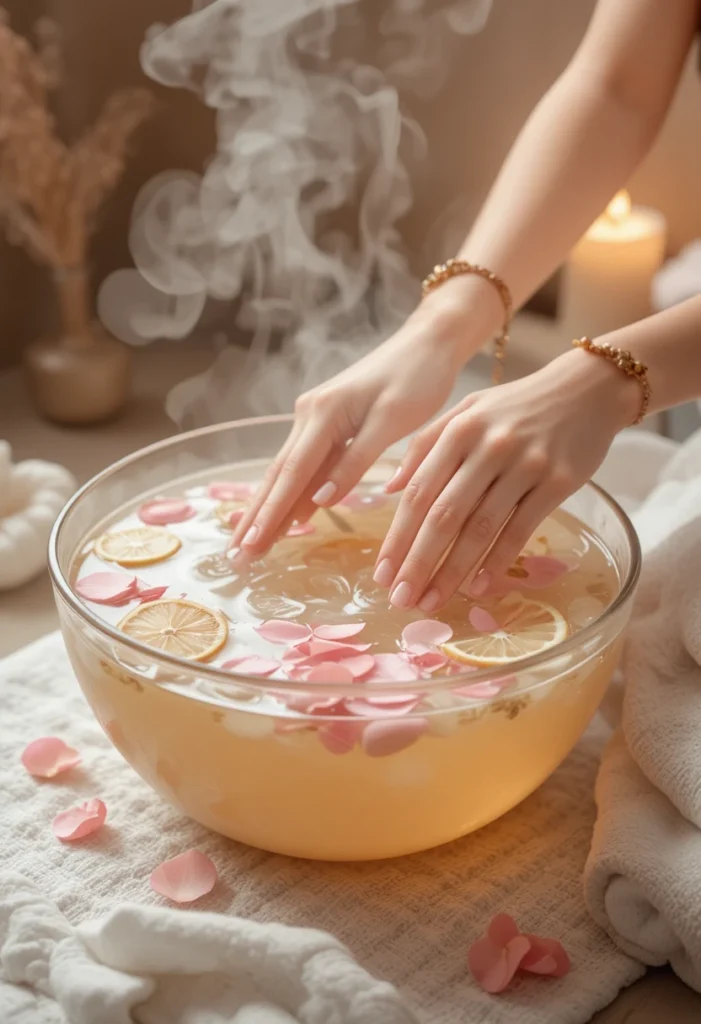 Soaking Nails Before Maintenance
