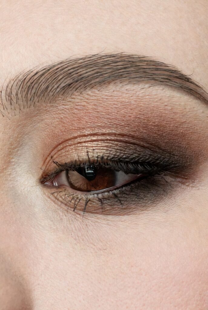11. Eyeshadow Darkest at the Outer Corner and Blended Upward