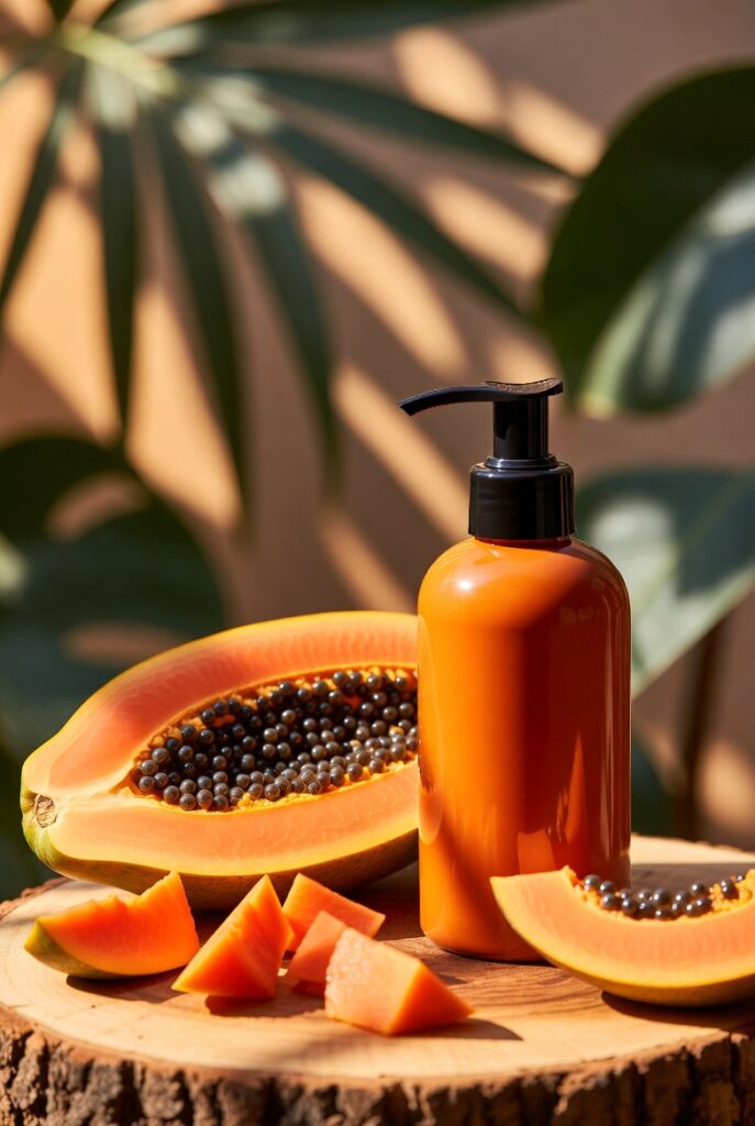 11. Papaya Face Wash for Glowing Skin and Natural Renewal