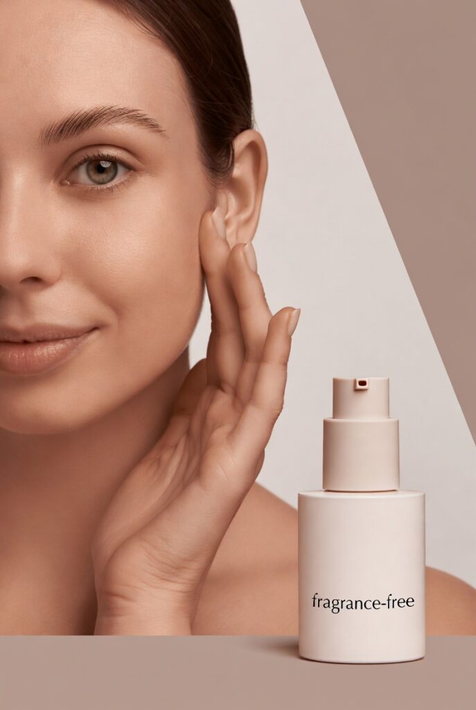Fragrance-Free Products Help Sensitive Skin Stay Calm