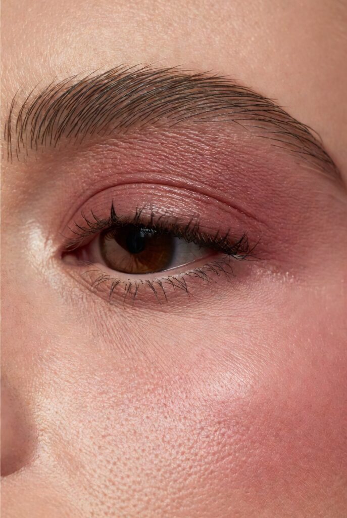 12. Blush Placed Under the Outer Half of the Lower Lash Line
