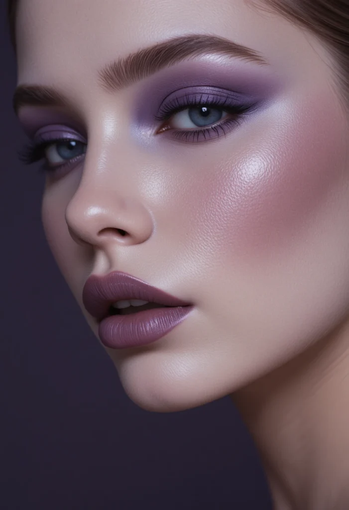 12. Muted Violet Monochrome