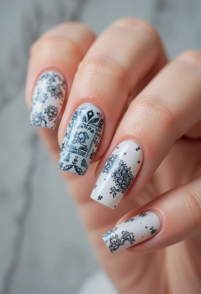 Using Stamping For Full Nail Designs Versus Accents