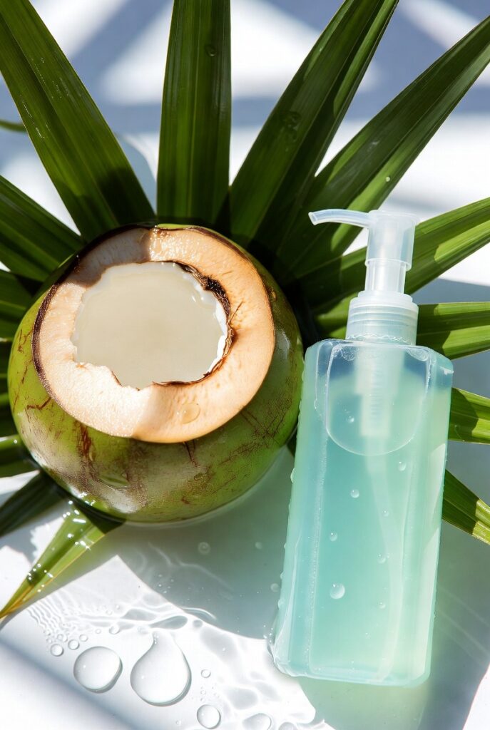 14. Coconut Water Face Wash for Glowing Skin and Hydration Boost
