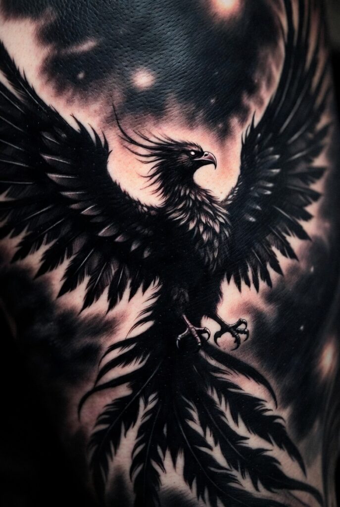 15. Dark Phoenix Rising from Ashes