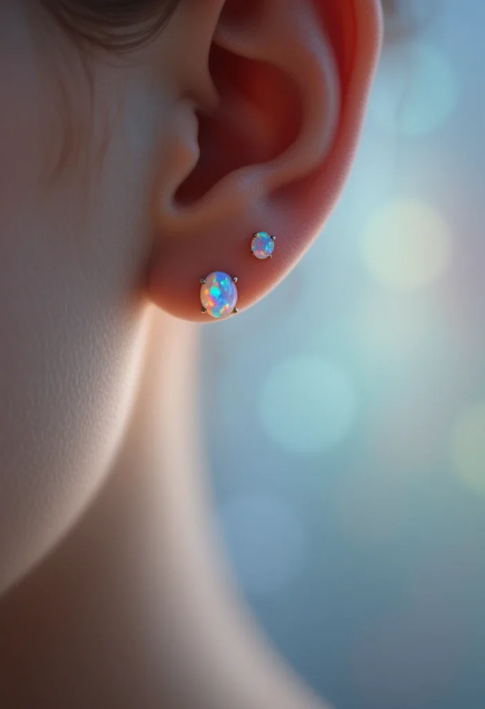 15. Opal Trio with Ethereal Glow