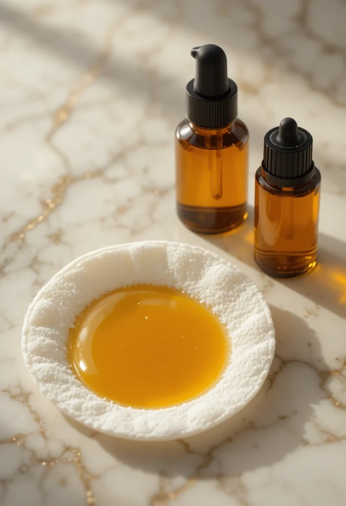 Remove Makeup with Olive Oil and Castor Oil