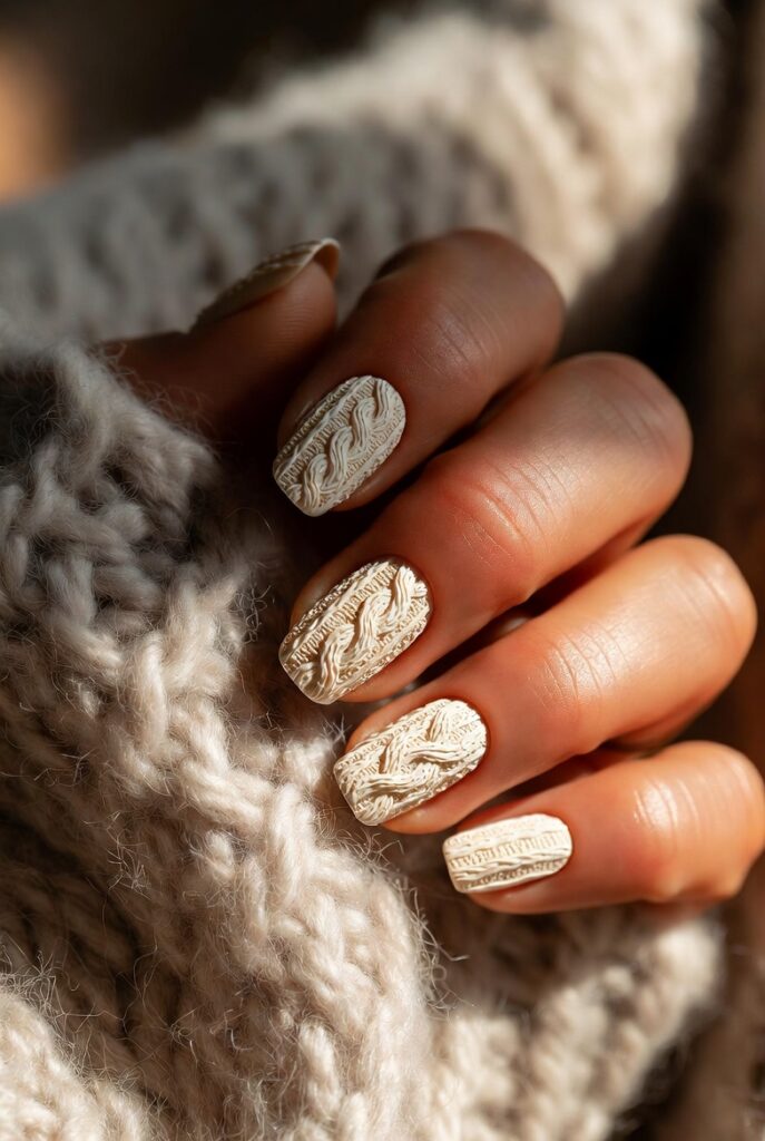 Textured Knit Sweater Pattern
