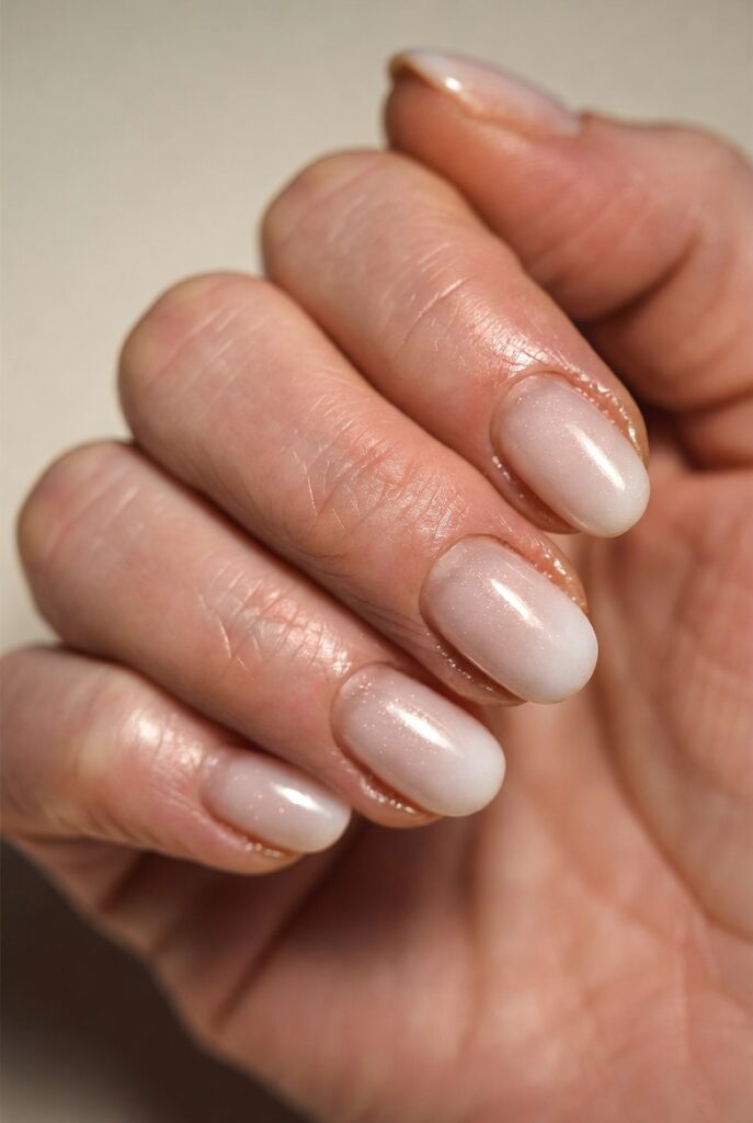 Classic French Fade with a Soft Gloss