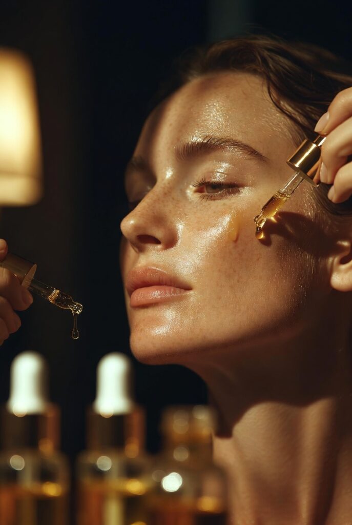 1. Retinol Skincare Routine Night for Deep Skin Renewal and Cell Turnover