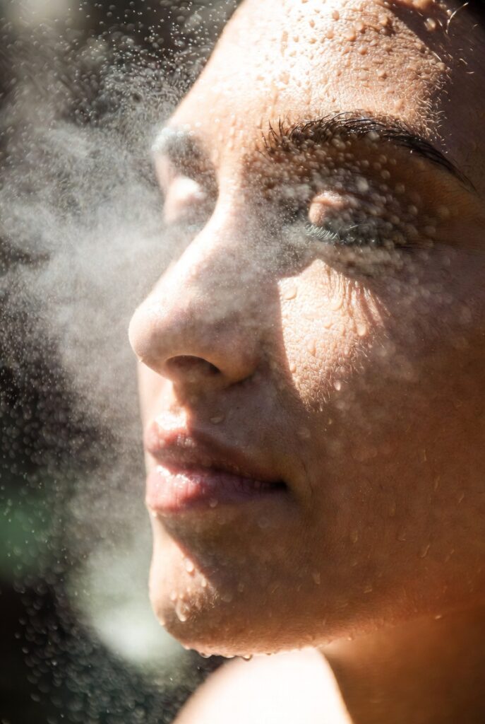 20. Rosewater Spray as a Mid-Day Refresh