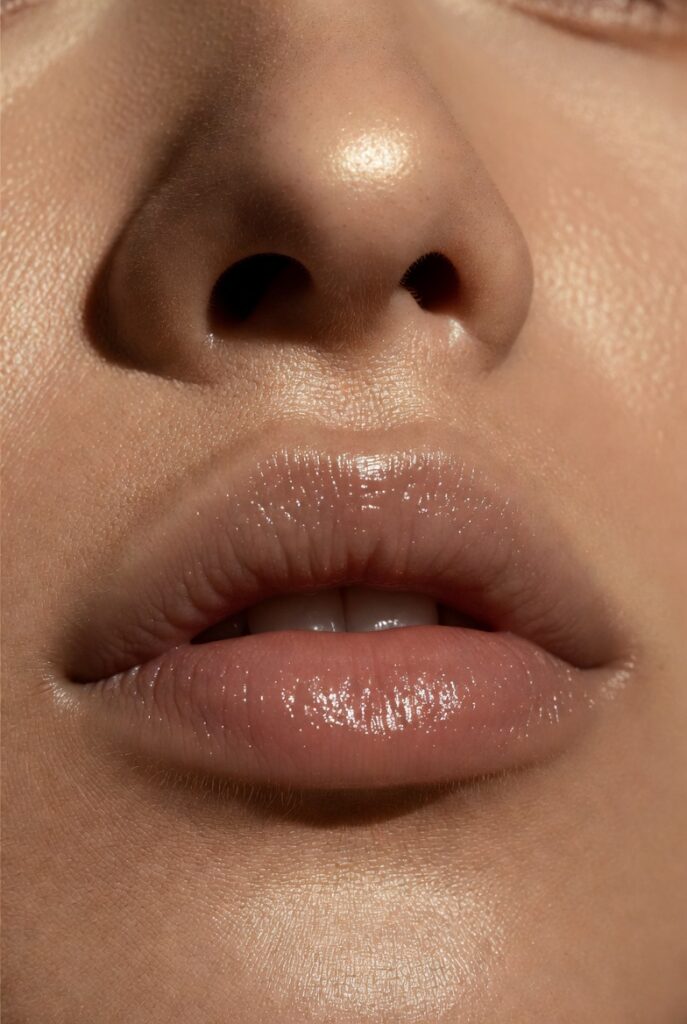 Under‑Nose and Cupid’s Bow Highlight
