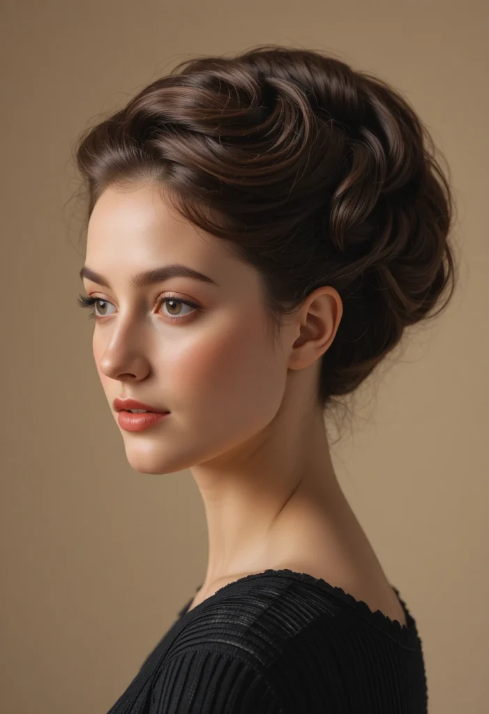 20. Folded Fan Bun