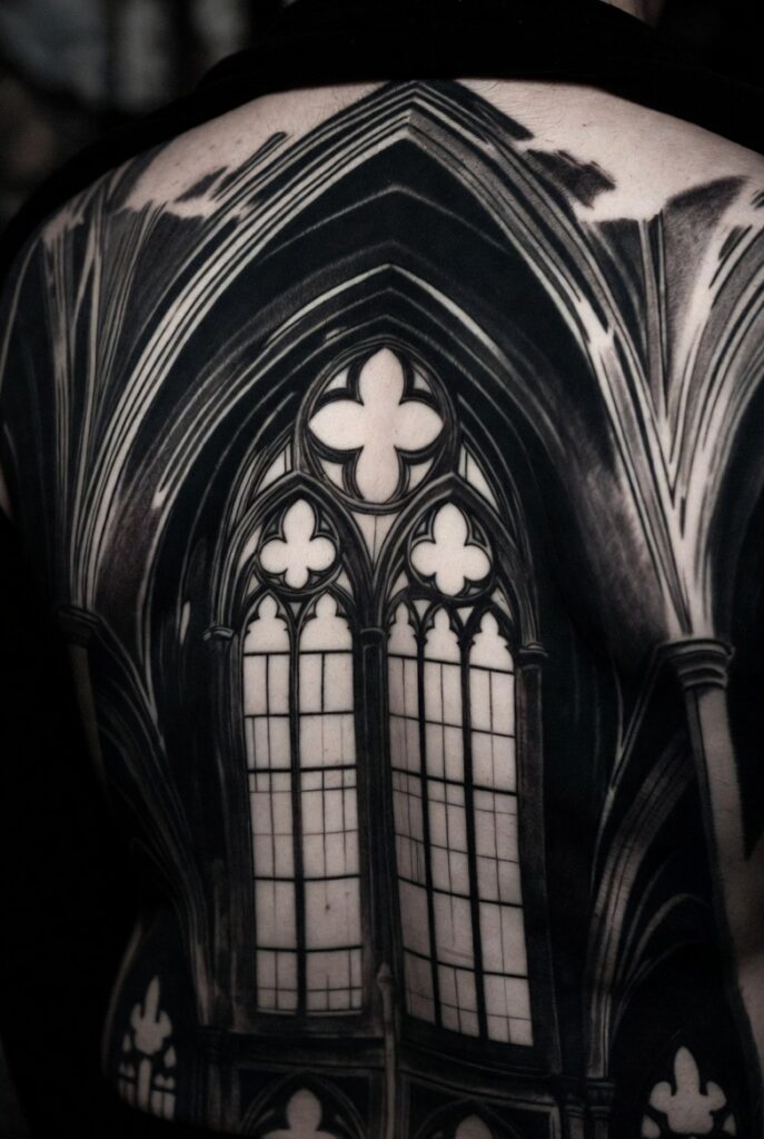 21. Dark Cathedral Window