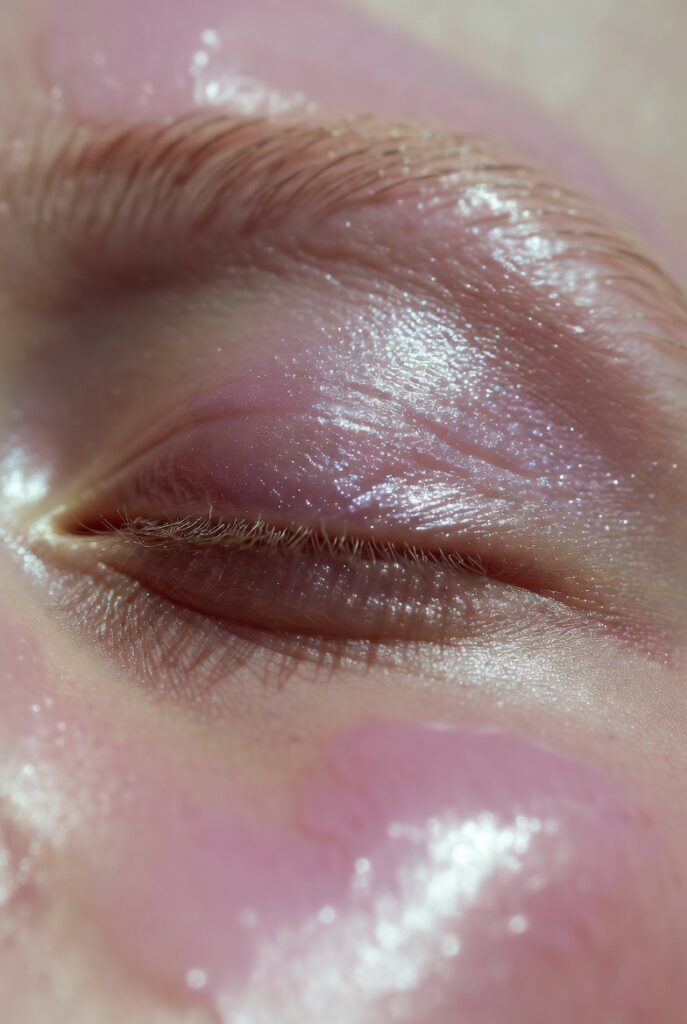 22. Crystal-Clear Lip Gloss as Eye Accent