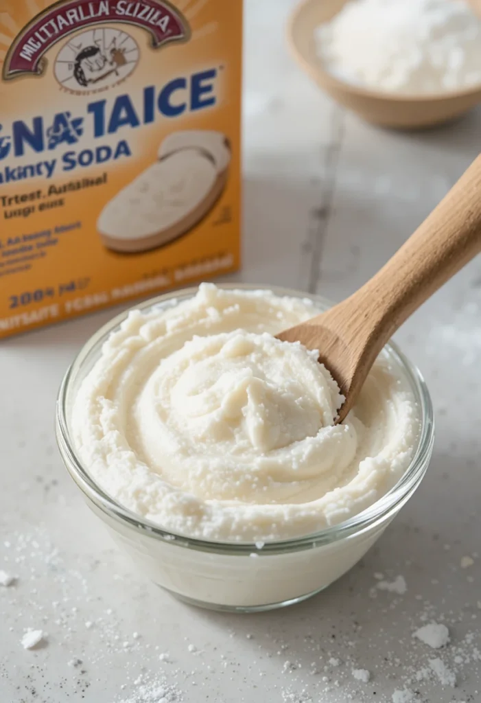 Smooth Rough Elbows with Baking Soda Paste