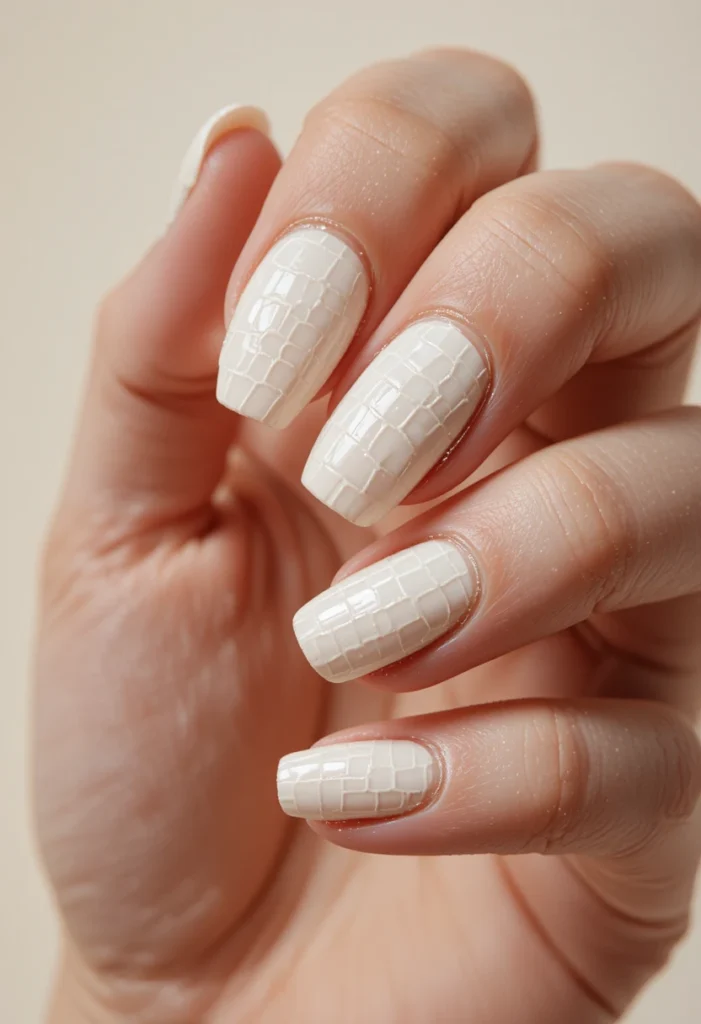 22. White Croc Effect