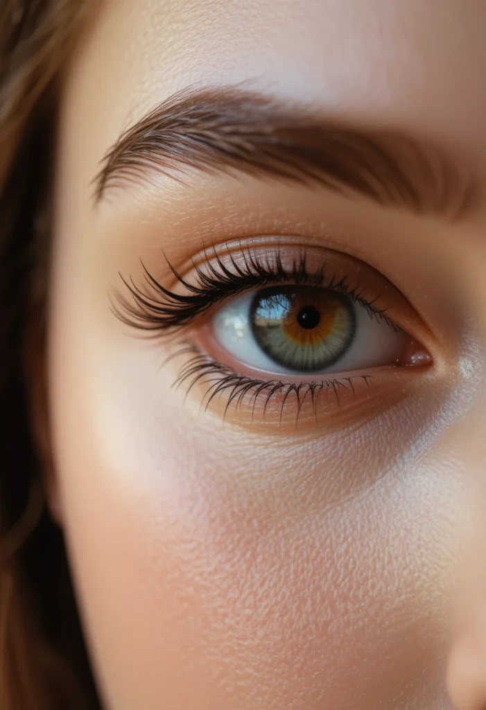 24. Short Baby Lashes for Small Eyes