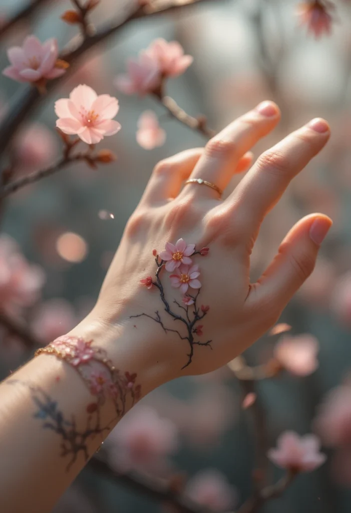A Final Thought on Your Cherry Blossom Hand Tattoo
