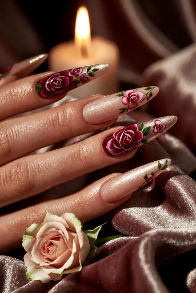 Elegant Rose Details for Romantic Sophistication