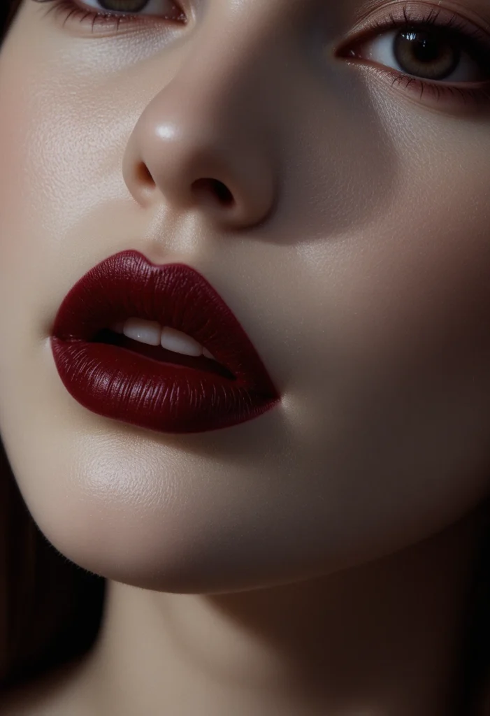 2. Deep Burgundy Lip Stain