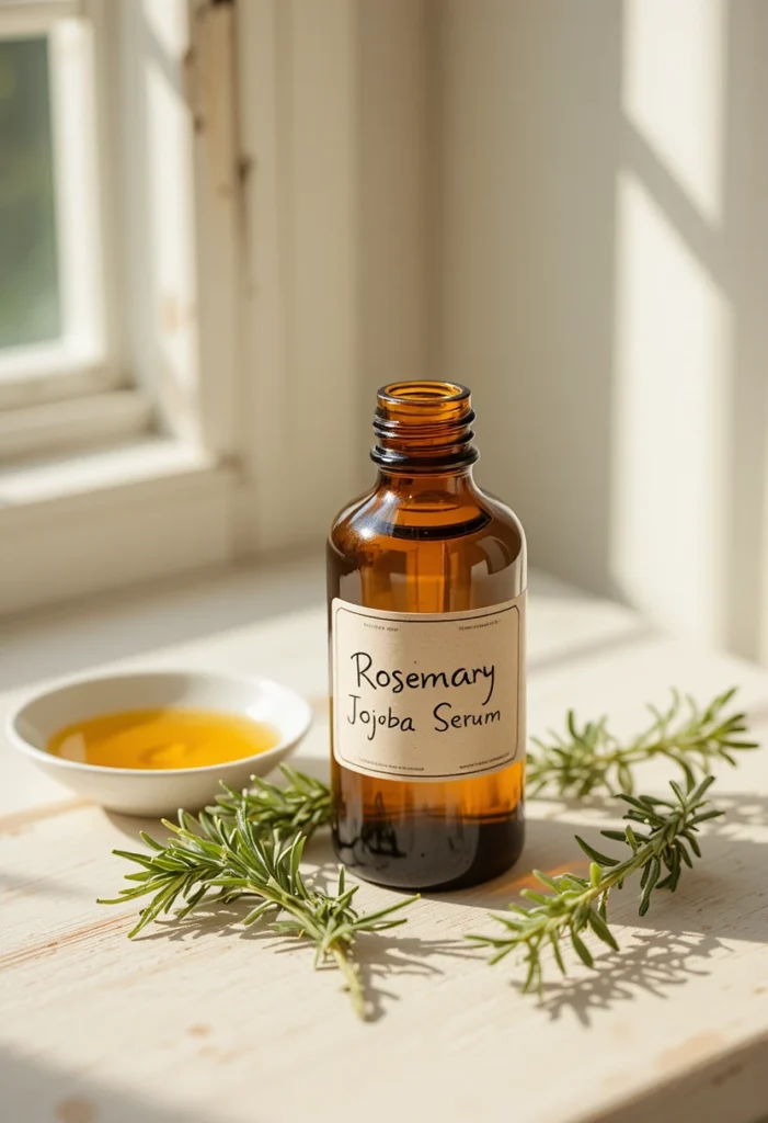 Basic Rosemary and Jojoba Oil Serum Recipe