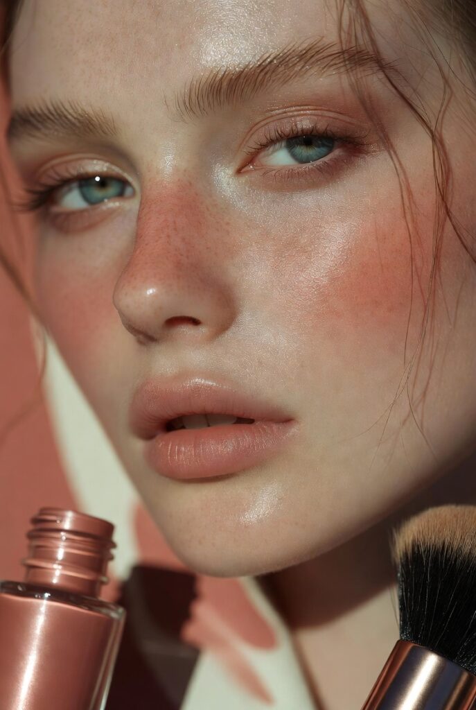 3. Rosy Flush Skin Tint for Pale Complexions