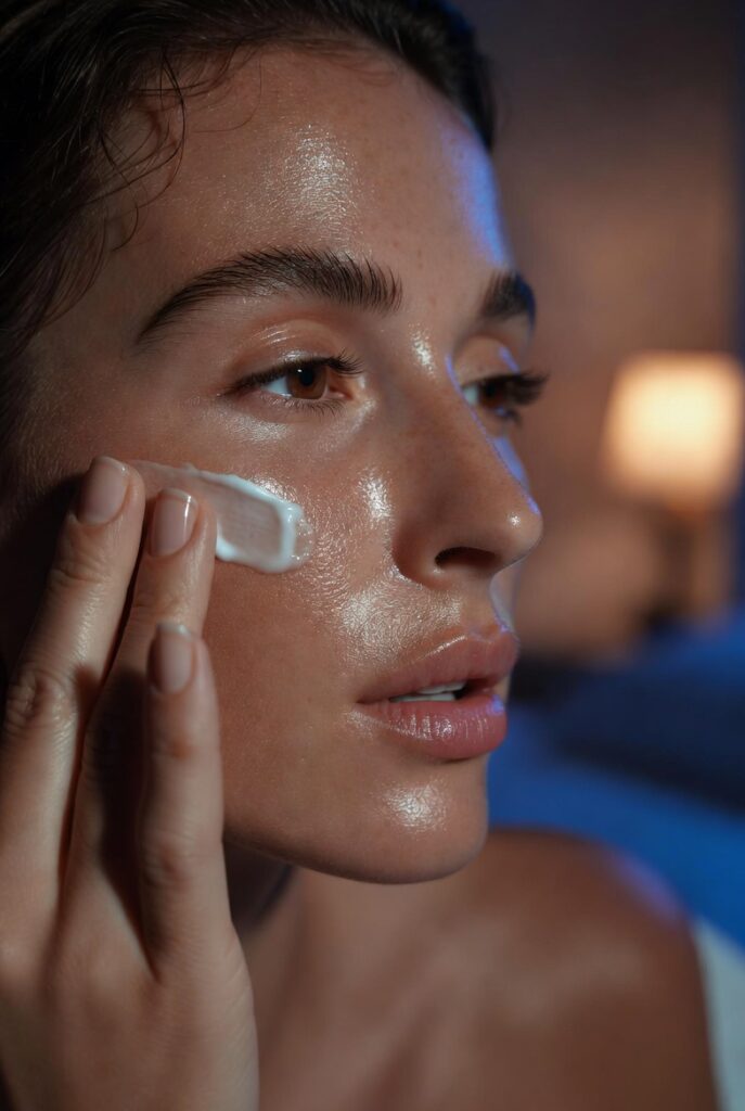 3. Retinol Skincare Routine Night for Improving Skin Texture and Smoothness