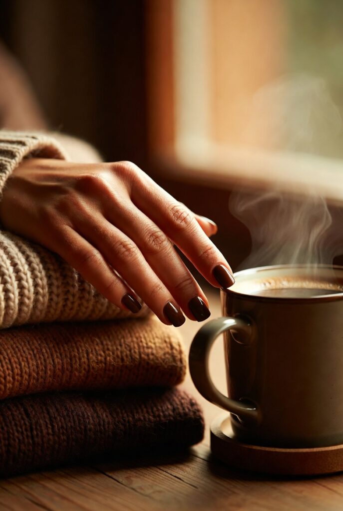 Rich Chocolate Brown for Warm, Earthy Depth