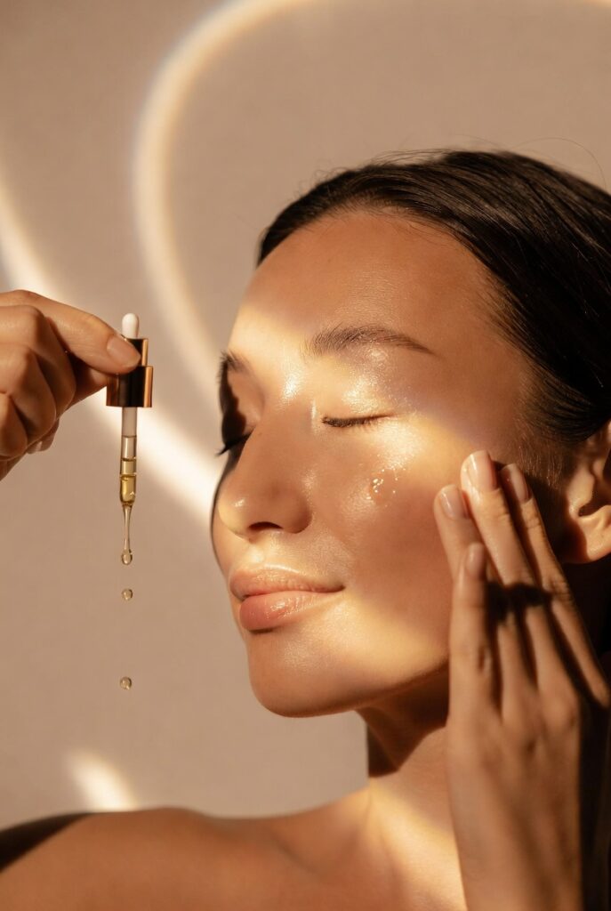 4. Face Oil as a Final Step