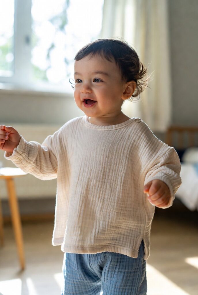 4. Dress Your Child in Soft, Breathable Natural Fabrics