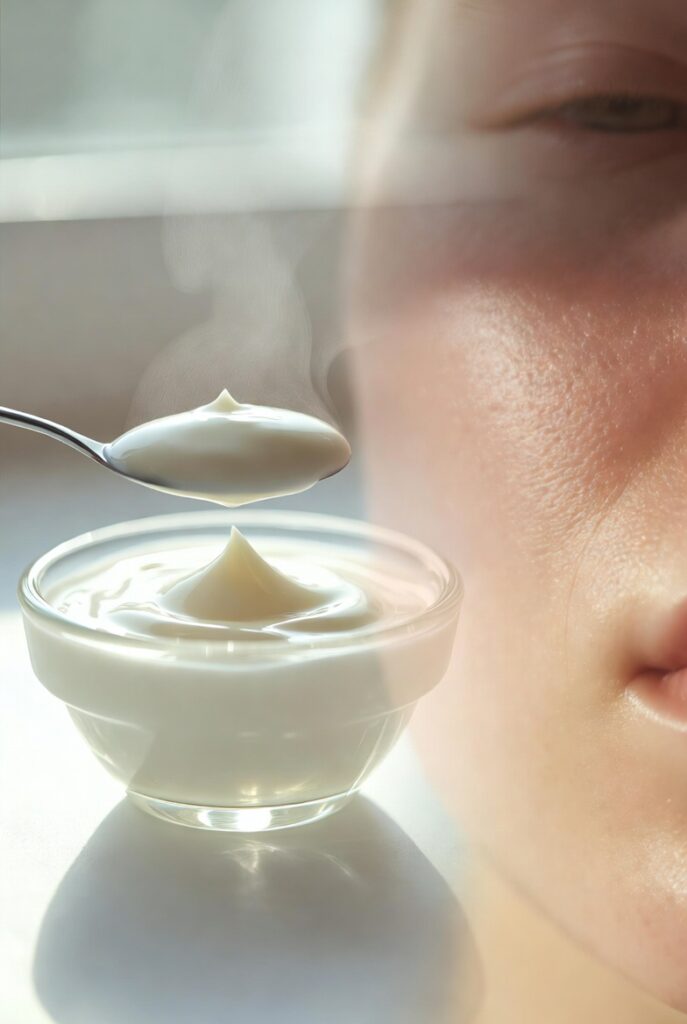 Yogurt Glow Skin Home Remedies for Smooth and Refined Texture