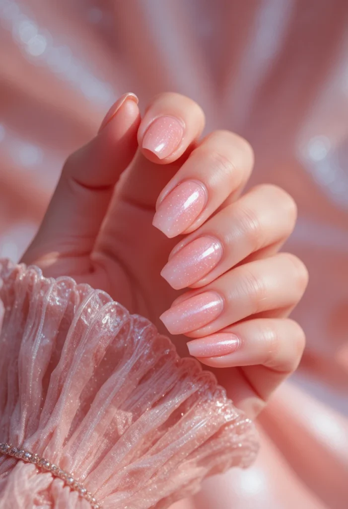 Layering Soft Shimmer And Pearl Finishes