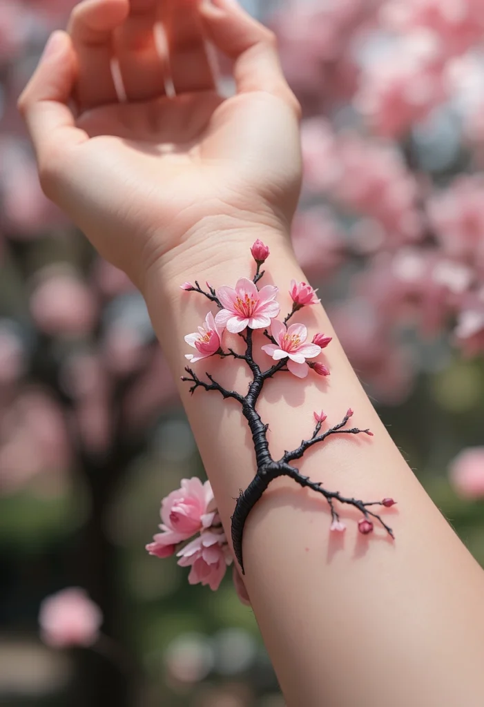 5. Branch Crawling Up from the Wrist