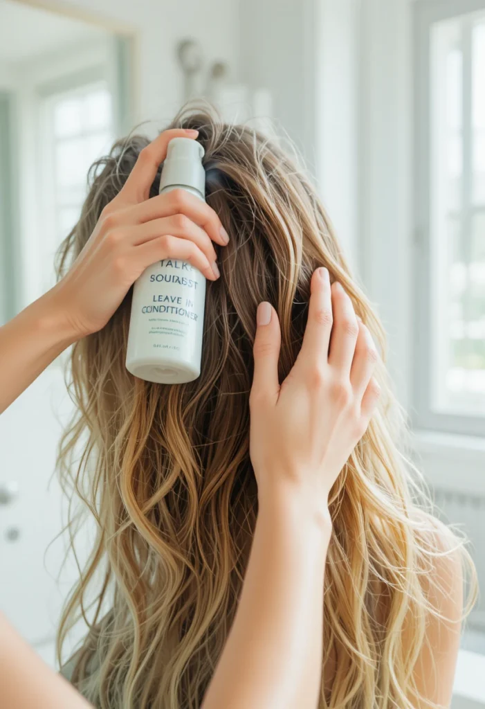 Using a Leave-In Conditioner for All-Day Protection