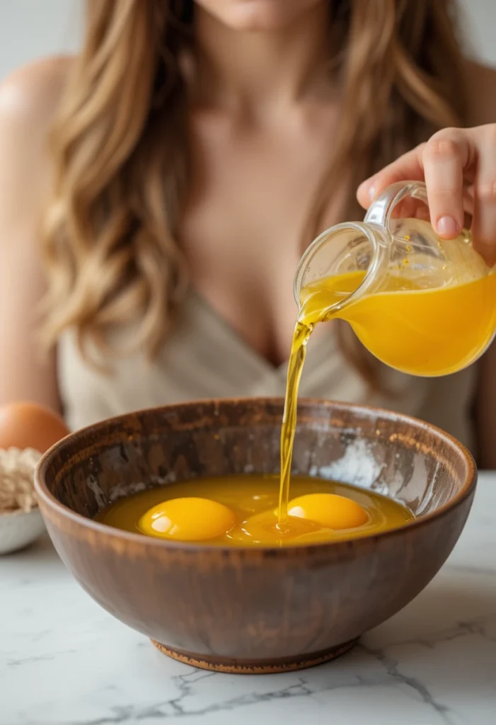 Banana and Yogurt Mask for Softness and Shine
