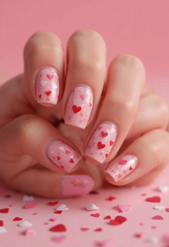 Tiny Heart Pattern Stickers