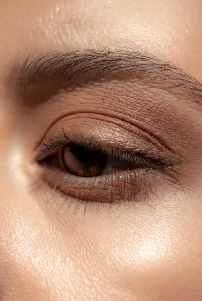 6. Soft Brown Eyeliner for Definition Without Harshness