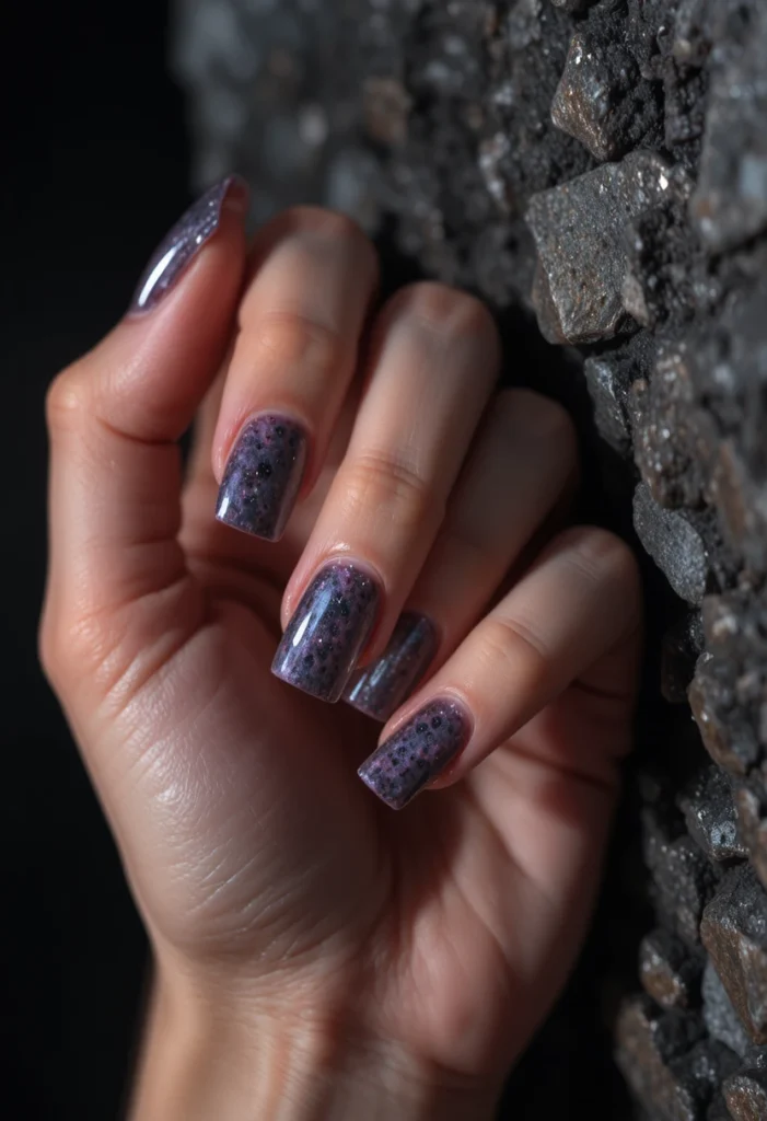 6. Champagne Pop Nails