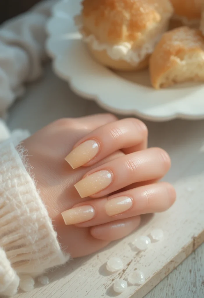 7. Smoky Quartz Nails