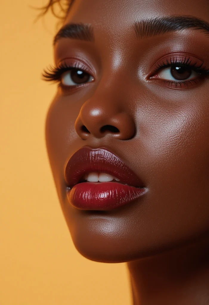 7. Glossy Stained Lip