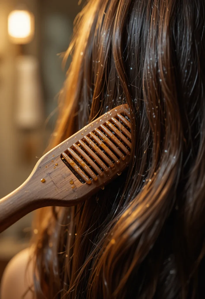 Applying Oil to the Scalp Versus Hair Strands